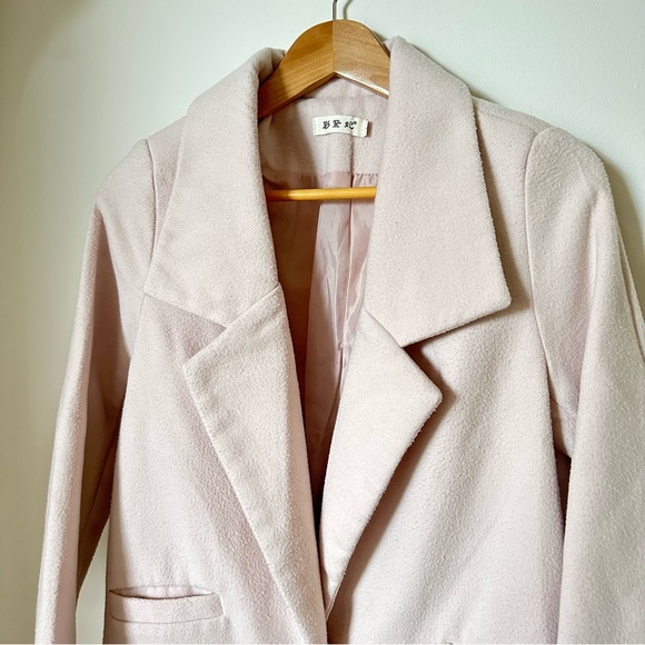 Light Pink Pastel OverCoat - Picture 3 of 7
